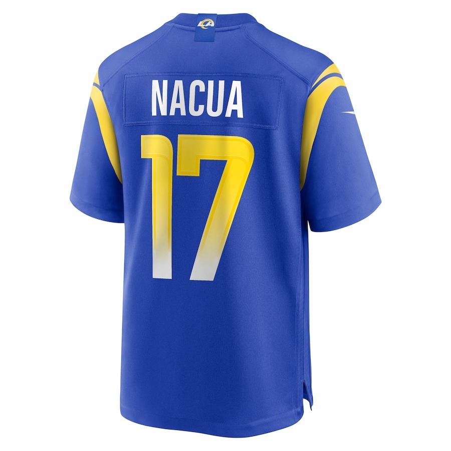 Men's Los Angeles Rams Puka Nacua Nike Royal Home Game Jersey - ujerseystore