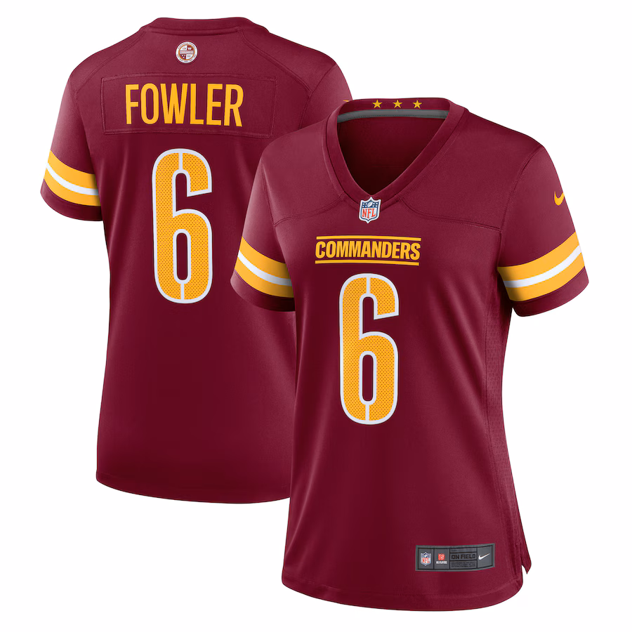 Women's Washington Commanders Dante Fowler Jr. Nike  Burgundy Game Jersey - ujerseystore