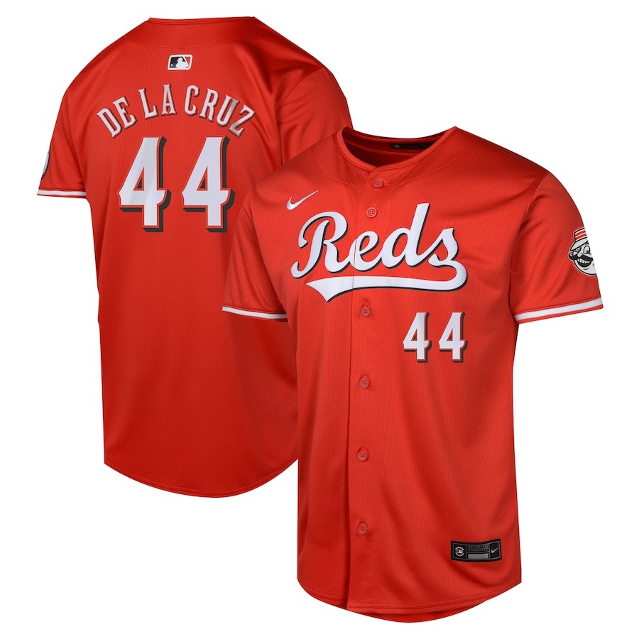 Youth Cincinnati Reds Elly De La Cruz Nike Red Alternate Limited Player Jersey - ujerseystore