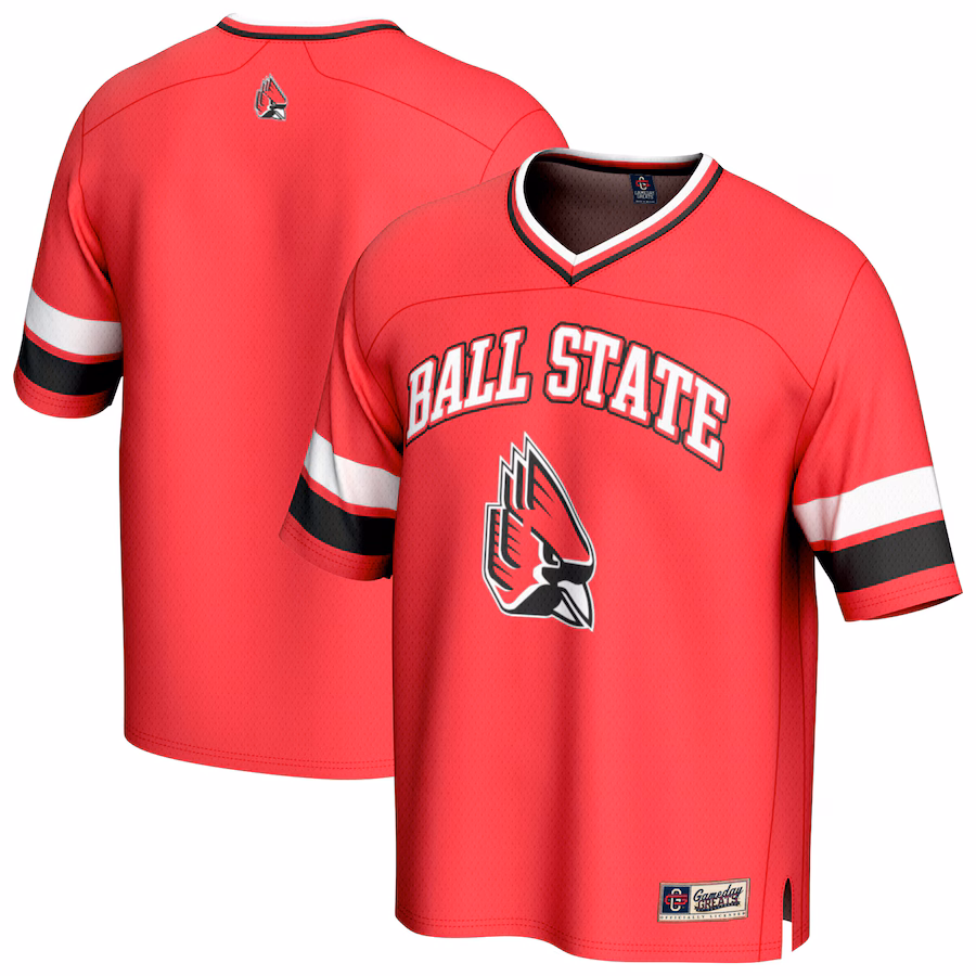 Youth GameDay Greats Cardinal Ball State Cardinals Spirit Football Jersey - ujerseystore