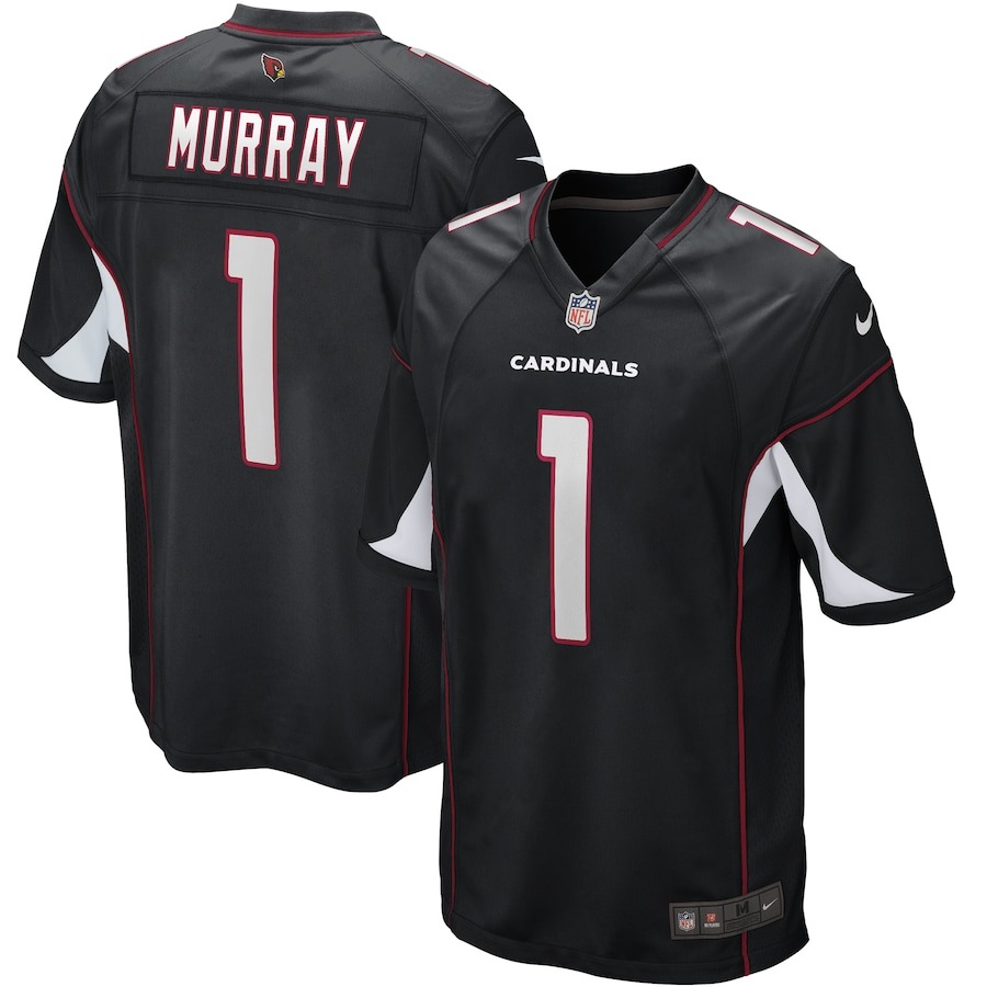 Men's Arizona Cardinals Kyler Murray Nike Black Alternate Game Jersey - ujerseystore