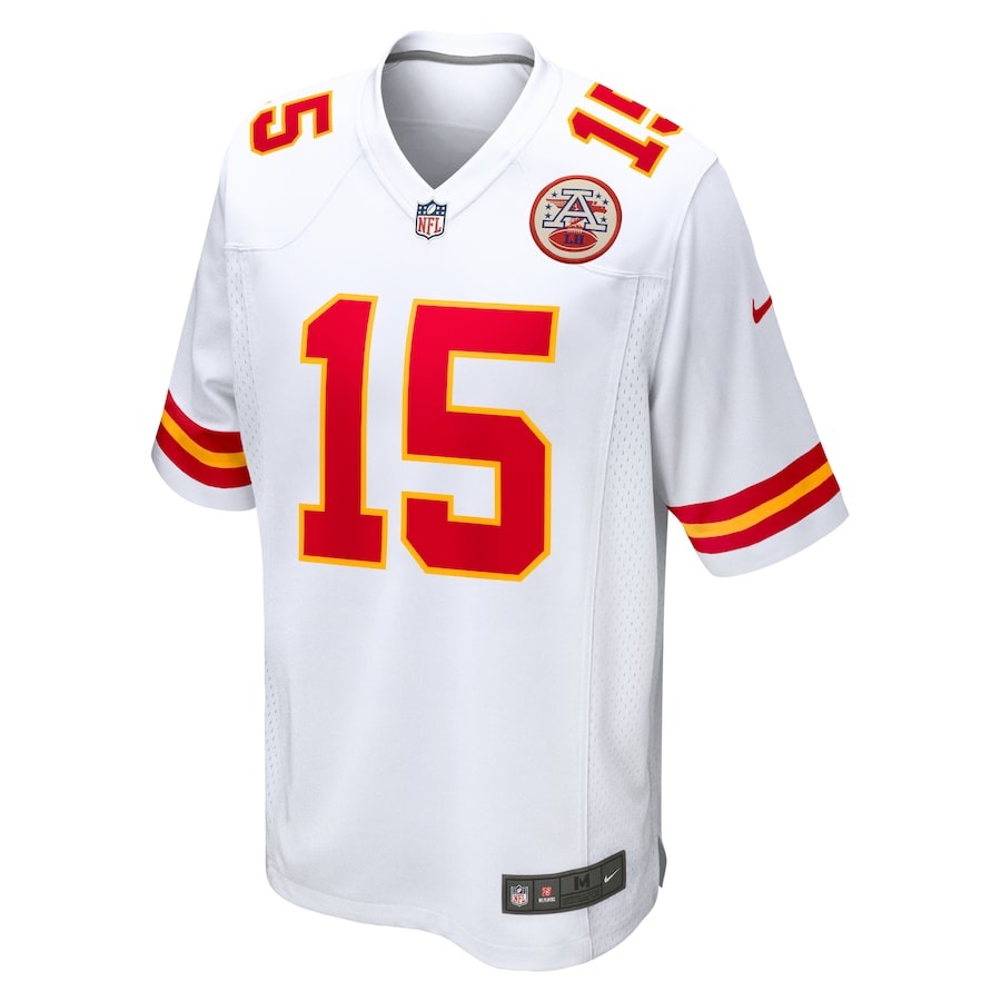 Men's Kansas City Chiefs Patrick Mahomes Nike  White  Game Jersey - ujerseystore
