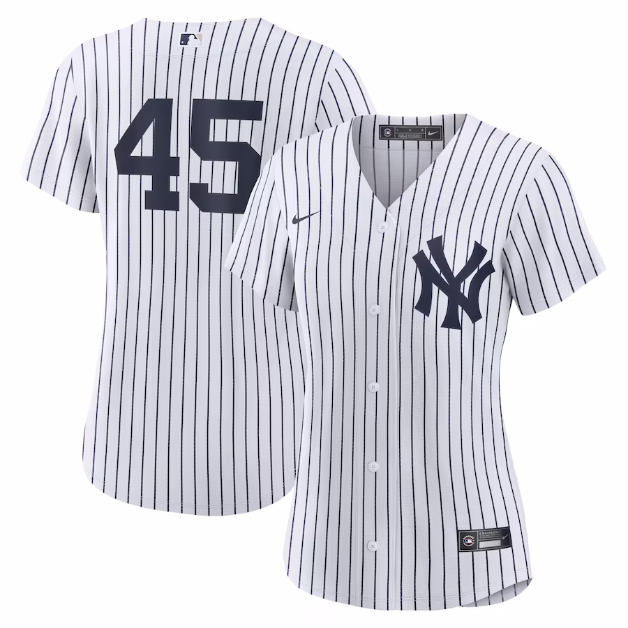 Women's New York Yankees Gerrit Cole Nike White Home Replica Player Jersey - ujerseystore