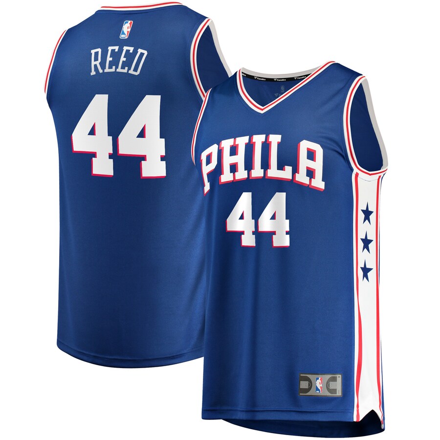 Men's Philadelphia 76ers Paul Reed Fanatics Royal Fast Break Replica Jersey - Icon Edition - ujerseystore