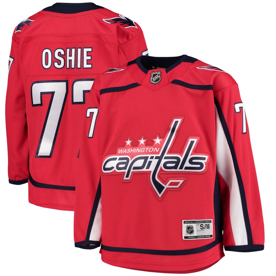 Youth Washington Capitals TJ Oshie Red Home Premier Jersey - ujerseystore