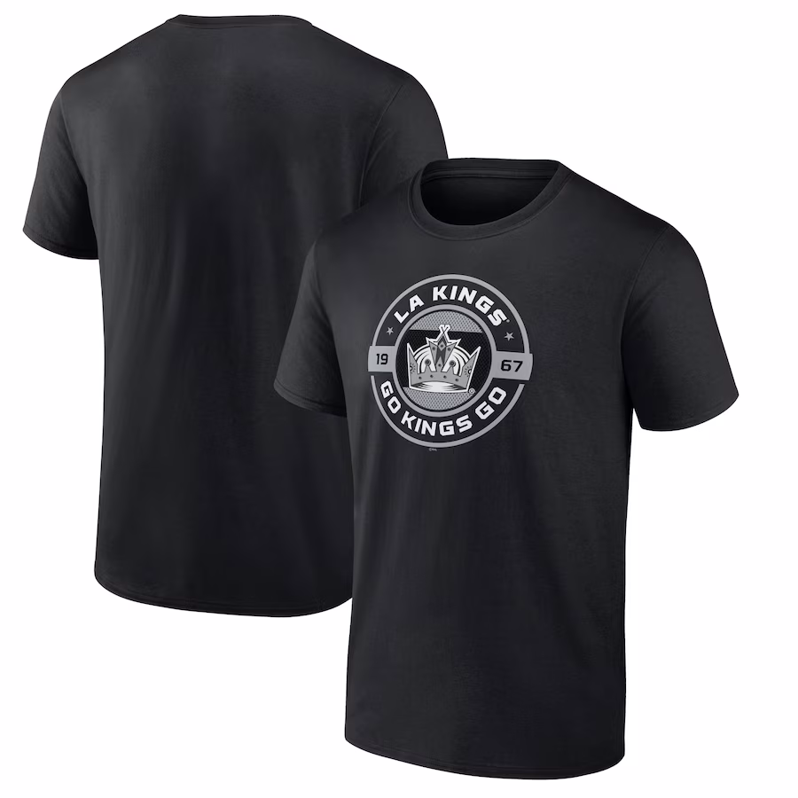Men's Los Angeles Kings Black Native T-Shirt - ujerseystore