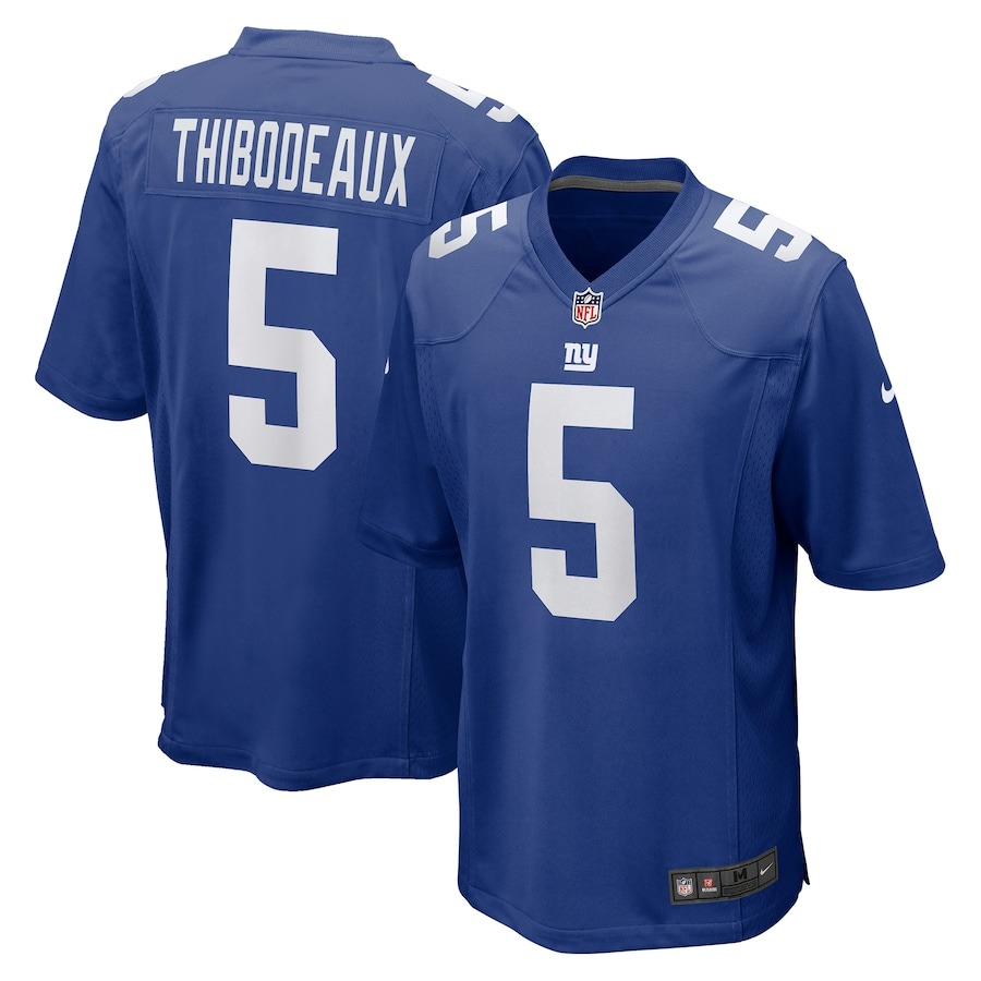 Men's New York Giants Kayvon Thibodeaux Nike Royal Player Game Jersey - ujerseystore
