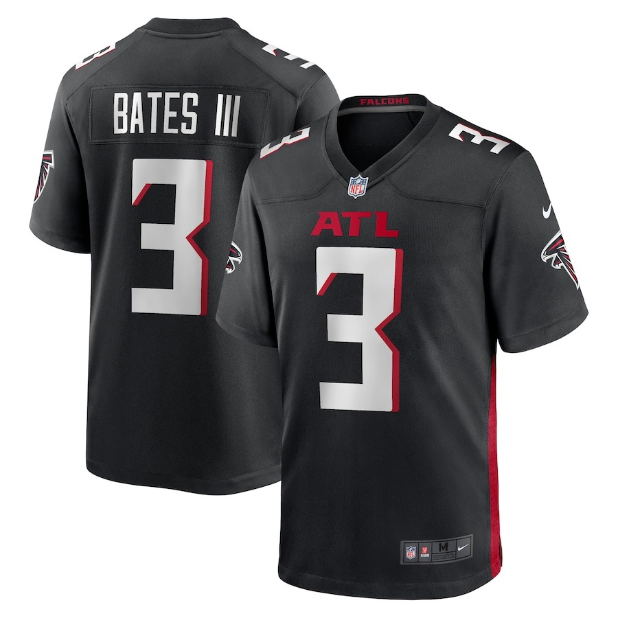 Men's Atlanta Falcons Jessie Bates III Nike Black Game Player Jersey - ujerseystore