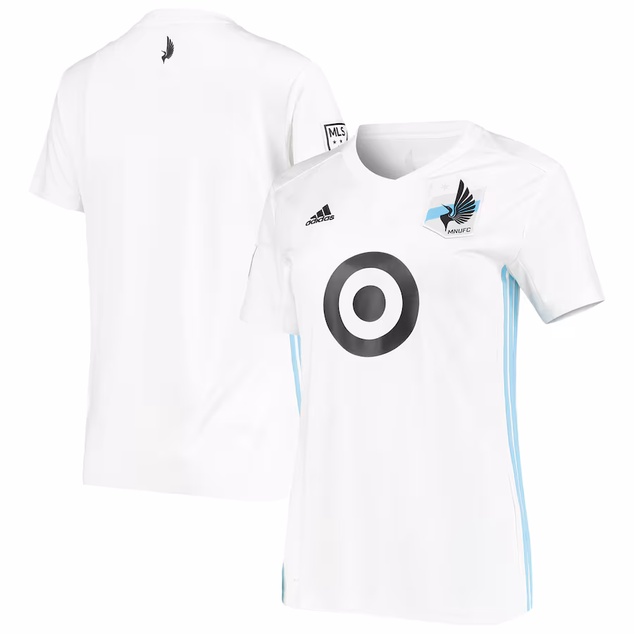 Women's Minnesota United FC adidas White 2020 Away Team Replica Jersey - ujerseystore