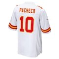 Men's Kansas City Chiefs Isiah Pacheco Nike White Away Game Player Jersey - ujerseystore