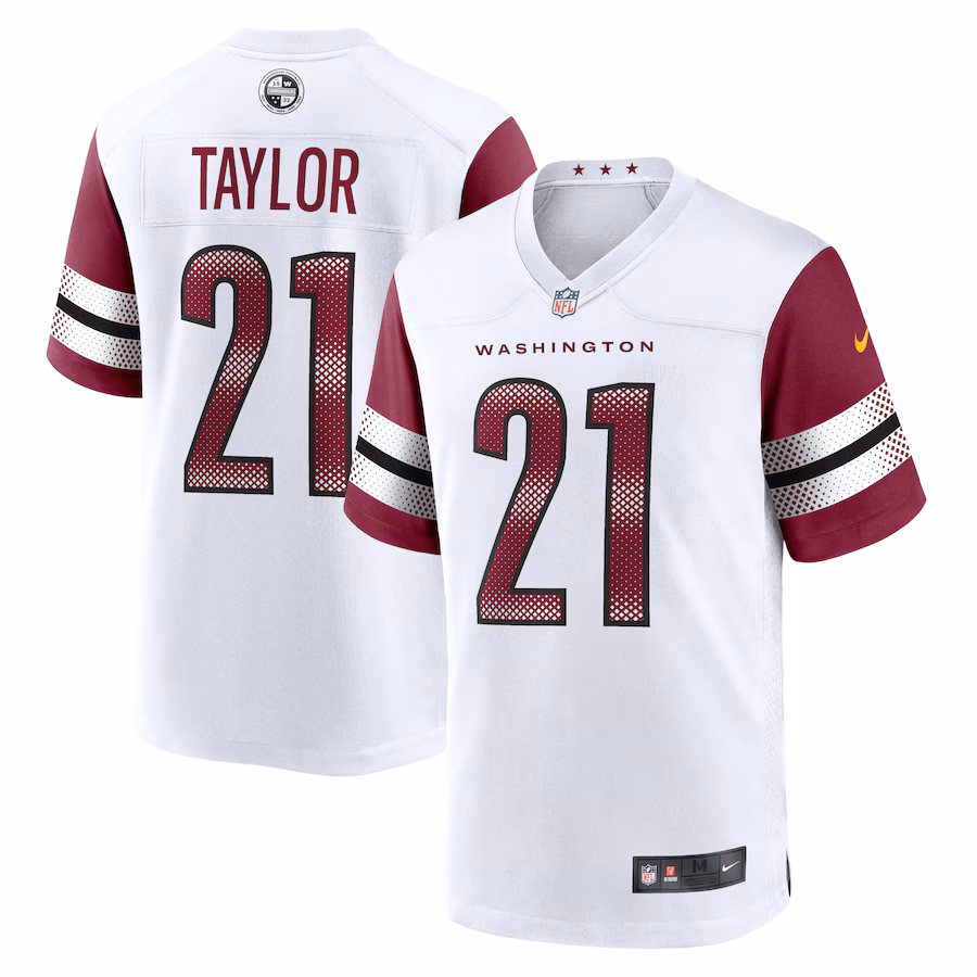Men's Washington Commanders Sean Taylor Nike White Retired Player Game Jersey - ujerseystore