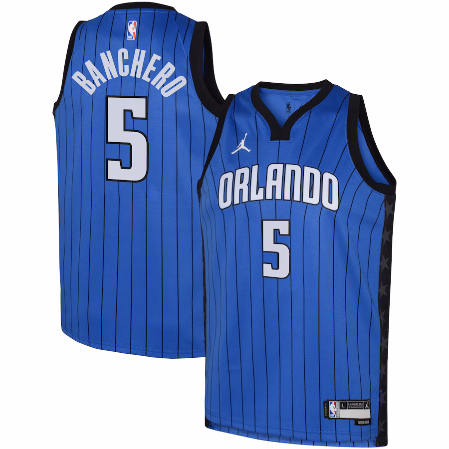 Youth Orlando Magic Paolo Banchero Jordan Brand Royal Swingman Jersey - Statement - ujerseystore