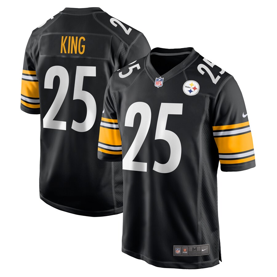 Men's Pittsburgh Steelers Desmond King Nike  Black  Game Jersey - ujerseystore