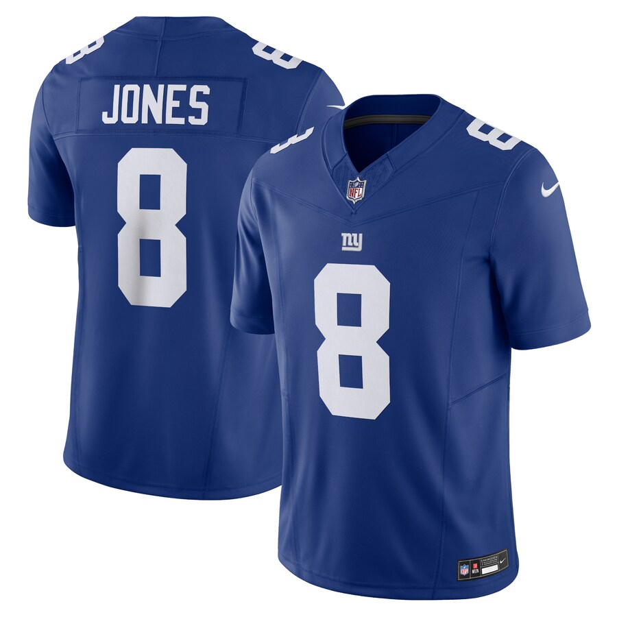 Men's New York Giants Daniel Jones Nike Royal Vapor F.U.S.E. Limited Jersey - ujerseystore
