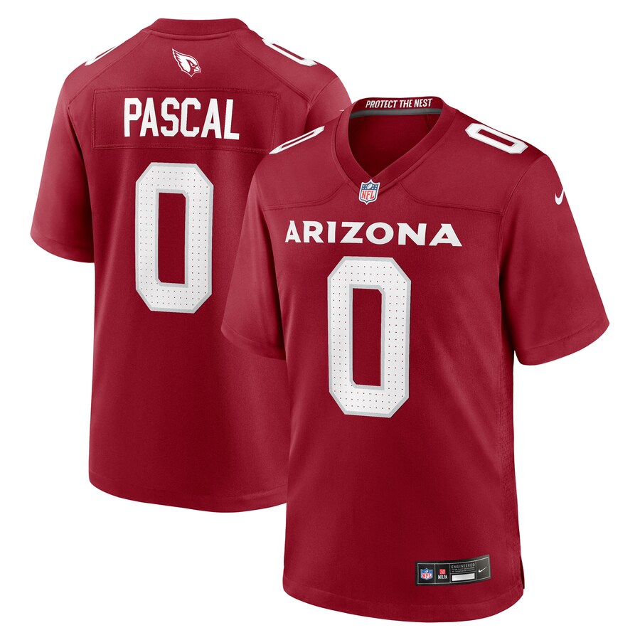 Men's Arizona Cardinals Zach Pascal Nike Cardinal Game Player Jersey - ujerseystore