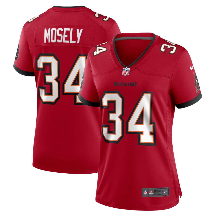 Women's Tampa Bay Buccaneers Quandre Mosely Nike  Red  Game Jersey - ujerseystore