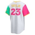 Men's San Diego Padres Fernando Tatis Jr. Nike White City Connect Replica Player Jersey - ujerseystore