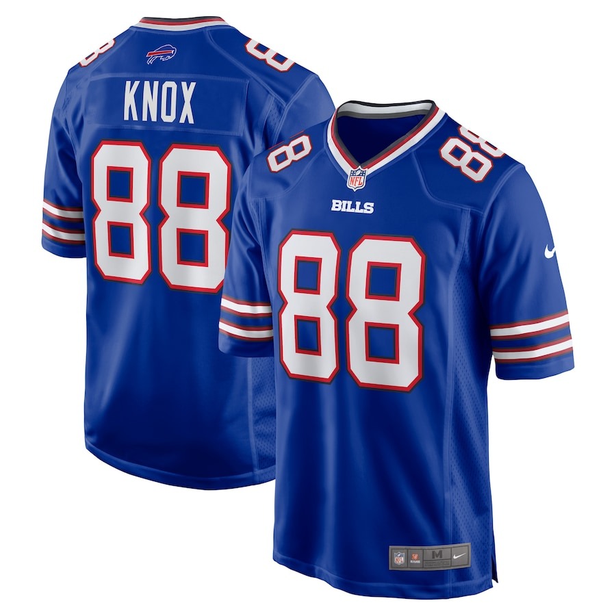 Men's Buffalo Bills Dawson Knox Nike Royal Game Player Jersey - ujerseystore