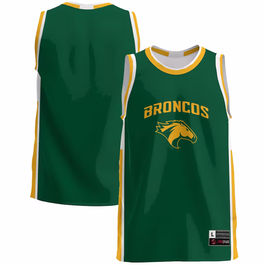 Cal Poly Pomona Broncos GameDay Greats  Lightweight Basketball Jersey - Green - ujerseystore