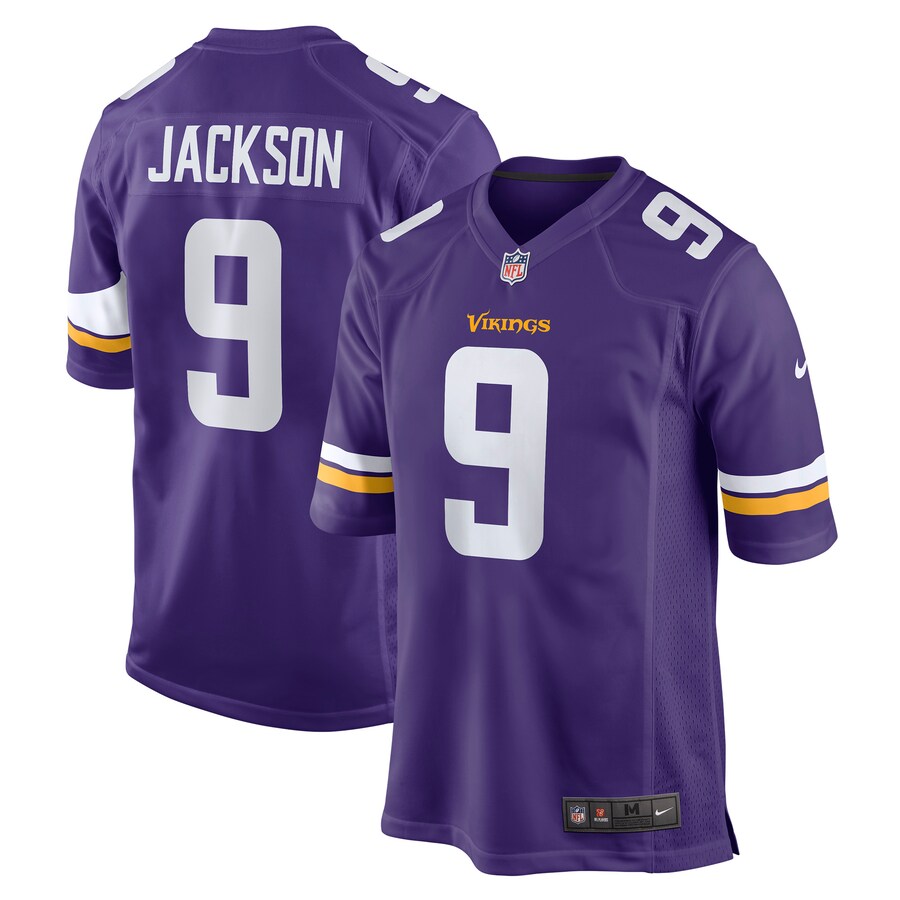 Men's Minnesota Vikings Trishton Jackson Nike Purple Game Jersey - ujerseystore