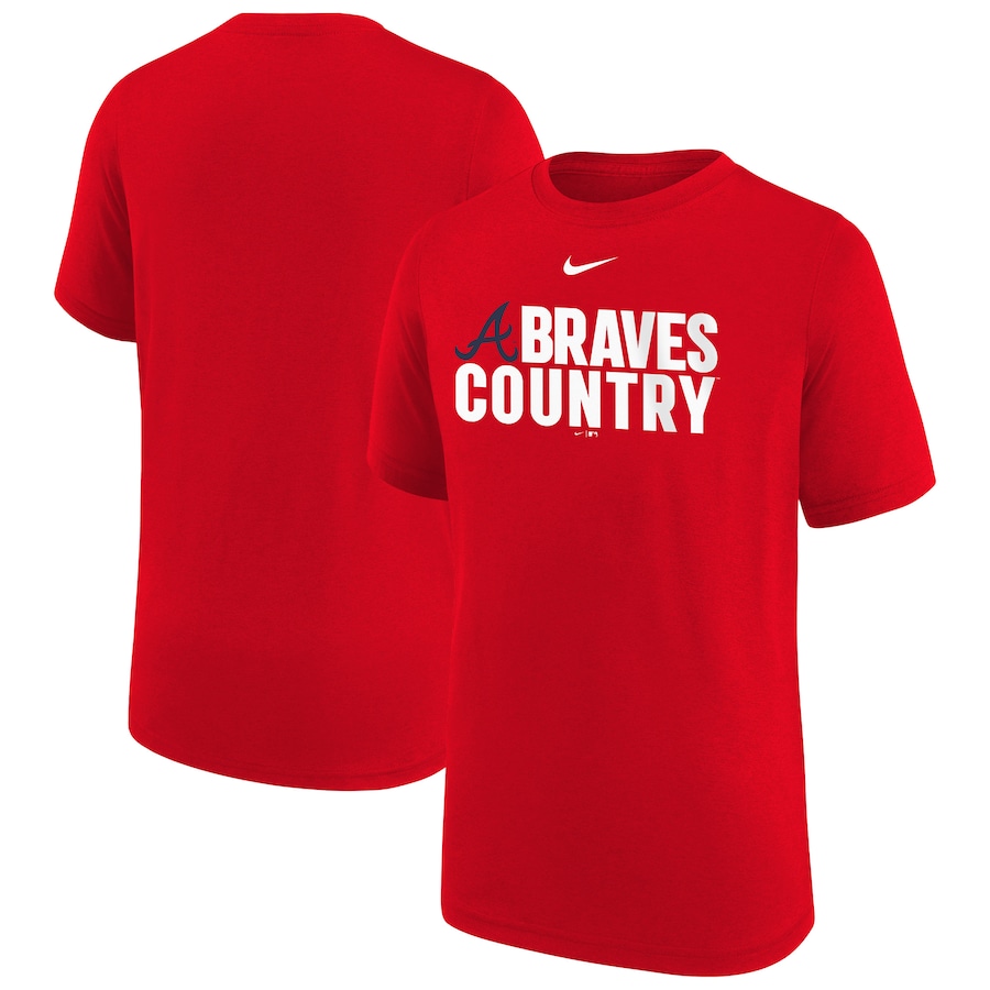 Youth Atlanta Braves Nike Red Local Legend T-Shirt - ujerseystore