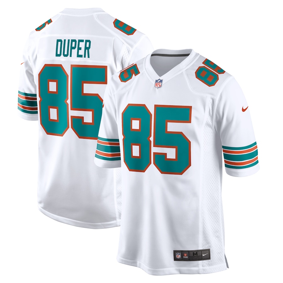 Men's Miami Dolphins Mark Duper Nike White Retired Player Jersey - ujerseystore