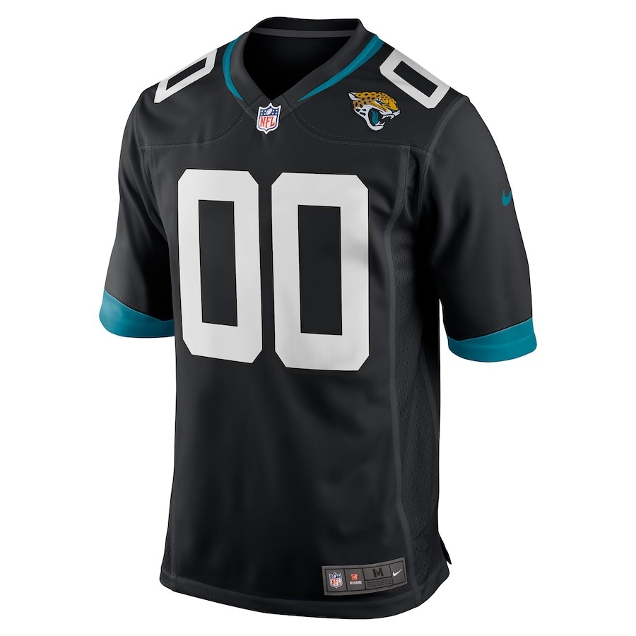 Men's Jacksonville Jaguars Nike Black Custom Game Jersey - ujerseystore