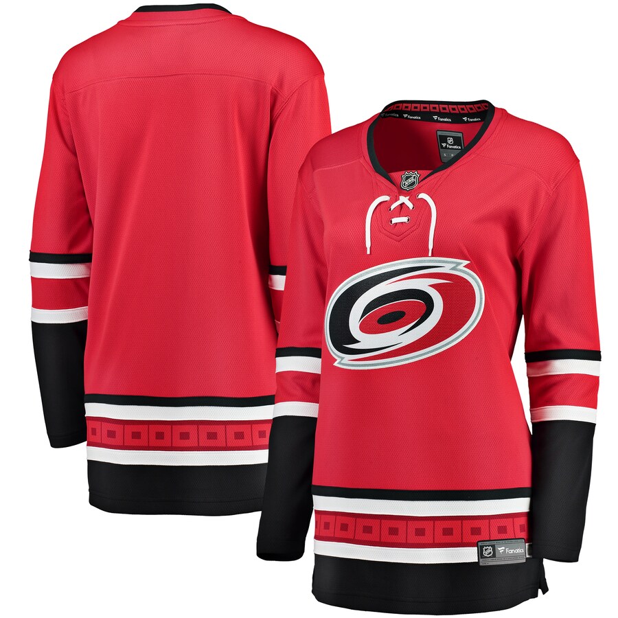 Women's Carolina Hurricanes Fanatics Branded Red Breakaway Alternate Jersey - ujerseystore