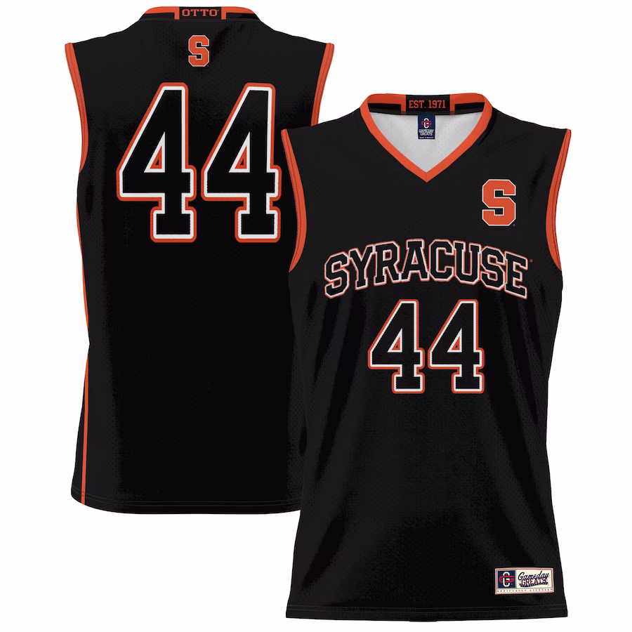 #44 Syracuse Orange GameDay Greats Youth Lightweight Basketball Jersey - Black - ujerseystore
