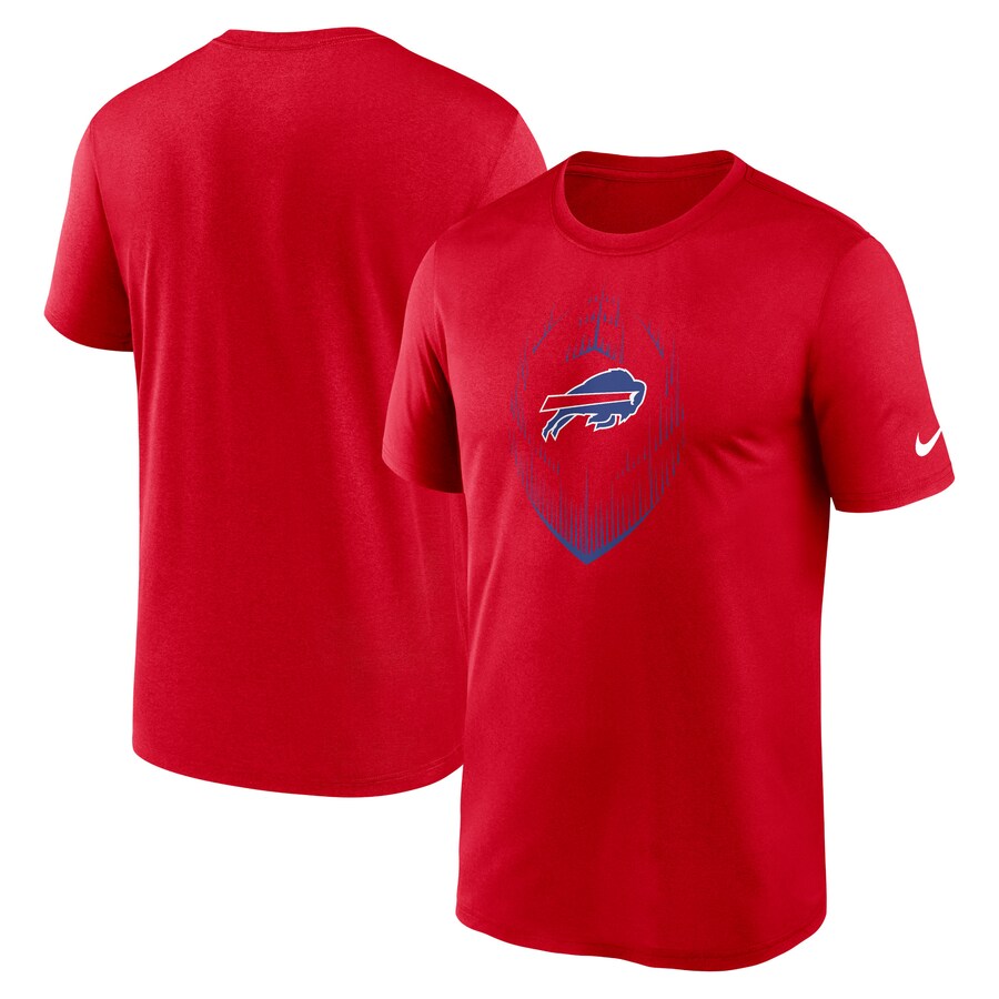 Men's Buffalo Bills Nike Red Primetime Legend Icon Performance T-Shirt - ujerseystore