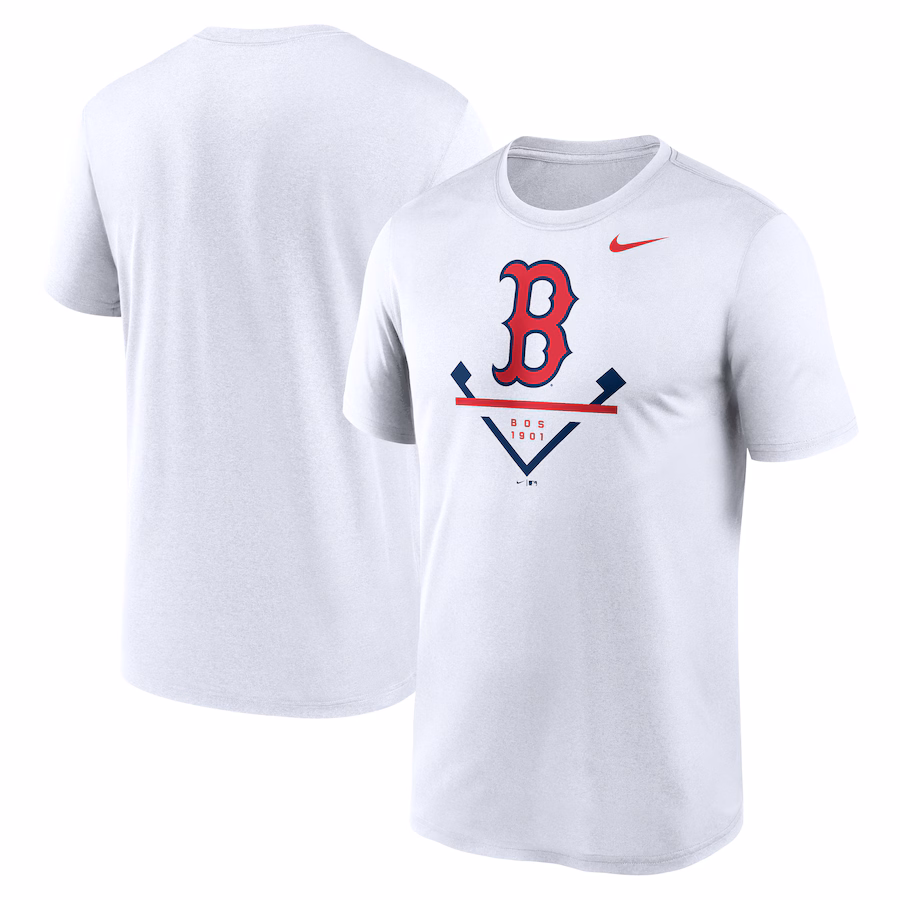 Men's Boston Red Sox Nike White Icon Legend Performance T-Shirt - ujerseystore