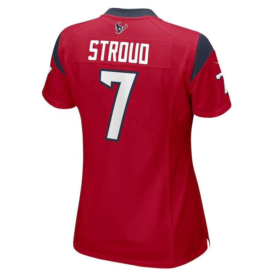 Women's Houston Texans C.J. Stroud Nike Red Game Jersey - ujerseystore