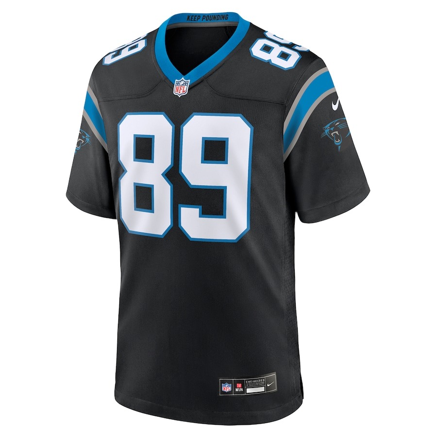 Men's Carolina Panthers Steve Smith Sr. Nike Black Retired Player Game Jersey - ujerseystore