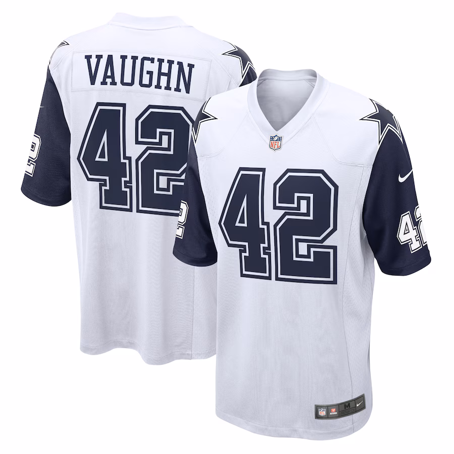 Men's Dallas Cowboys Deuce Vaughn Nike White Alternate Game Jersey - ujerseystore