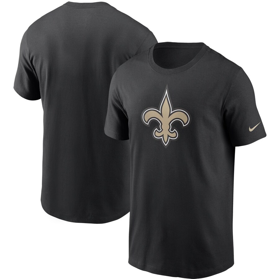 Men's New Orleans Saints Nike Black Primary Logo T-Shirt - ujerseystore
