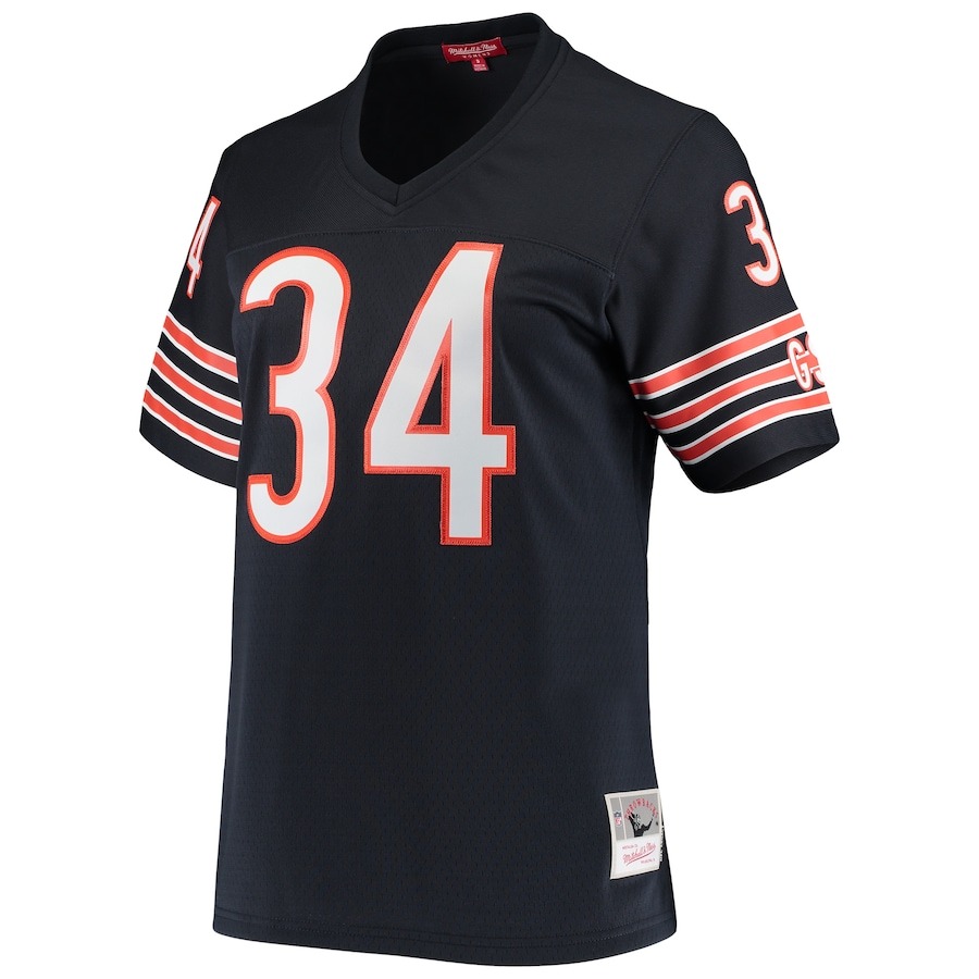 Women's Chicago Bears Walter Payton Mitchell & Ness Navy 1985 Legacy Replica Jersey - ujerseystore