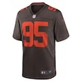 Men's Cleveland Browns Myles Garrett Nike Brown Alternate Game Jersey - ujerseystore