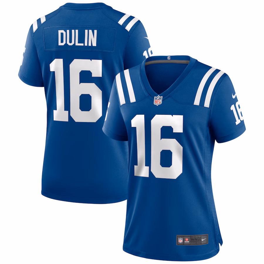 Women's Indianapolis Colts Ashton Dulin Nike Royal Game Jersey - ujerseystore