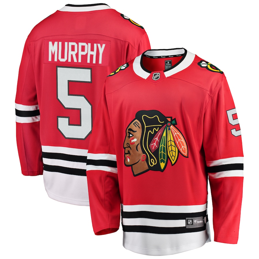 Men's Chicago Blackhawks Connor Murphy Fanatics Red Breakaway Player Jersey - ujerseystore