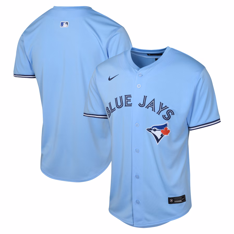 Youth Toronto Blue Jays Nike Powder Blue Alternate Limited Jersey - ujerseystore