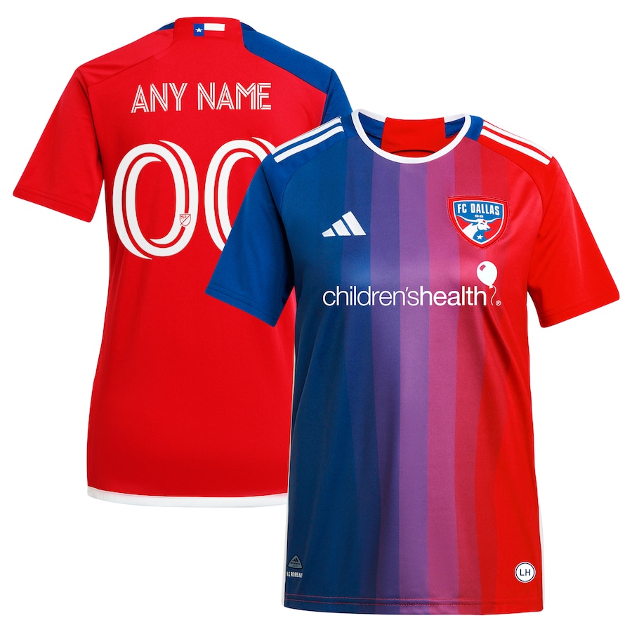 Women's FC Dallas  adidas Navy 2024 After Burner Replica Custom Jersey - ujerseystore