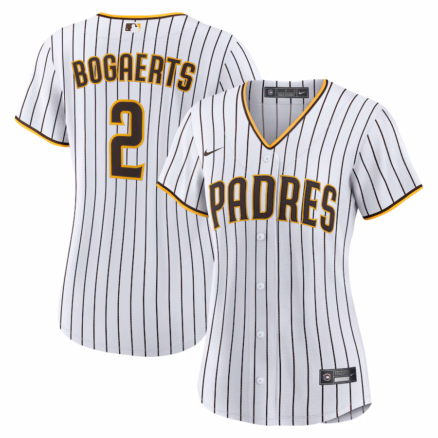Women's San Diego Padres Xander Bogaerts Nike White Home Replica Jersey - ujerseystore