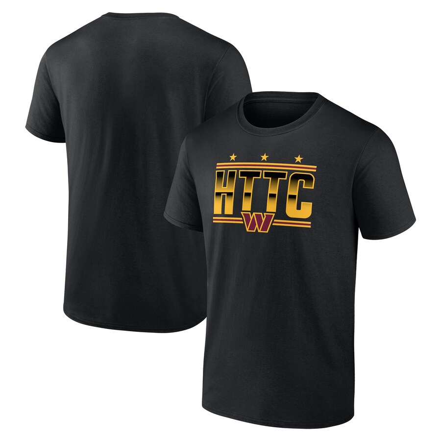 Men's Washington Commanders Black HTTC T-Shirt - ujerseystore