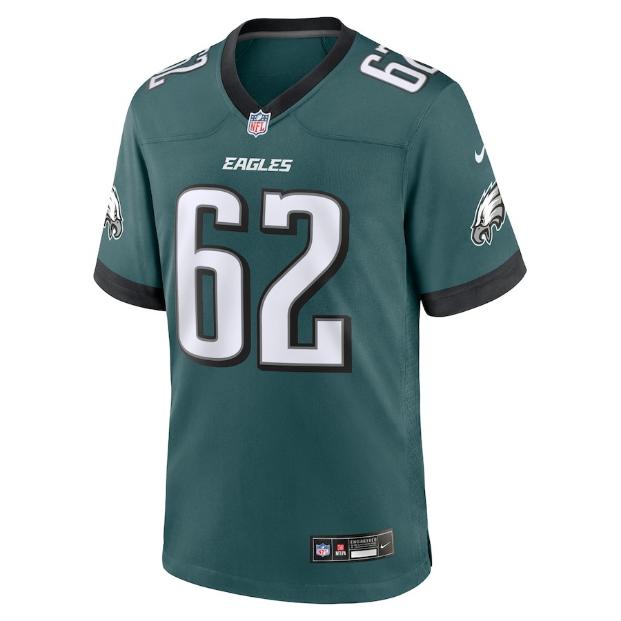 Men's Philadelphia Eagles Jason Kelce Nike Midnight Green Team Game Jersey - ujerseystore