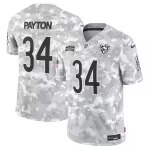 Men's Chicago Bears Walter Payton Nike Arctic Camo 2024 Salute to Service Retired Player Limited Jersey - ujerseystore