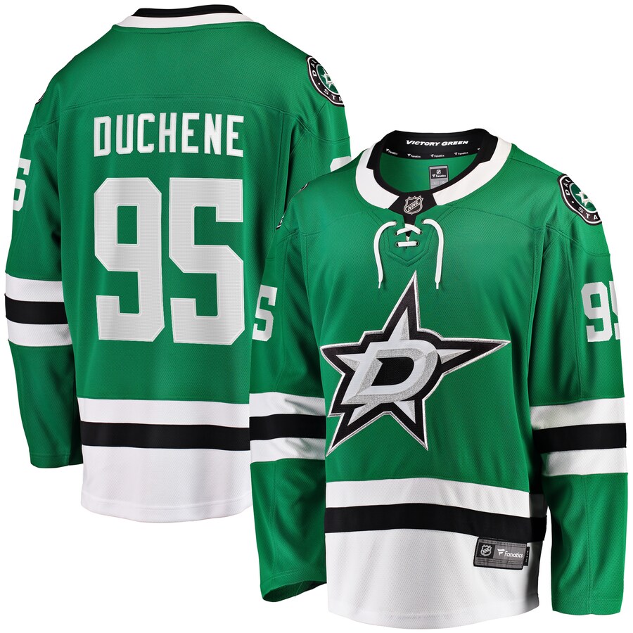Men's Dallas Stars Matt Duchene Fanatics Branded Kelly Green Home Breakaway Player Jersey - ujerseystore