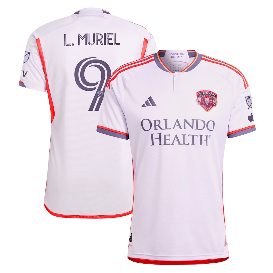Men's Orlando City SC Luis Muriel adidas Purple 2024 Legacy Kit Authentic Player Jersey - ujerseystore