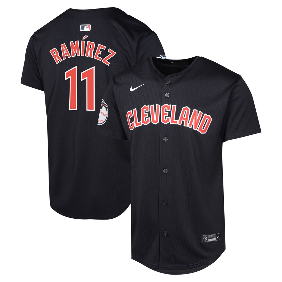 Youth Cleveland Guardians José Ramírez Nike Blue Alternate Limited Player Jersey - ujerseystore
