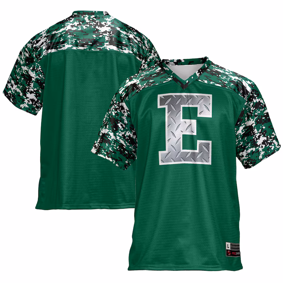 Men's GameDay Greats Green Eastern Michigan Eagles Football Jersey - ujerseystore