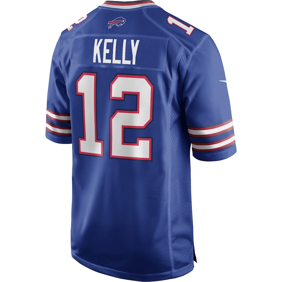 Men's Buffalo Bills Jim Kelly Nike Royal Game Retired Player Jersey - ujerseystore